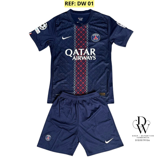🔵 conjunto Paris Saint-Germain 2024 – Edición Qatar Airways